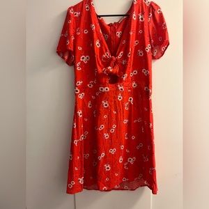 Miami Tie front dress